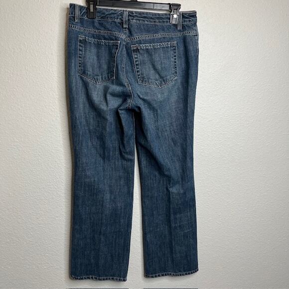 Nine West Sz 8 Straight Leg Medium Wash Denim Jeans - Picture 3 of 9